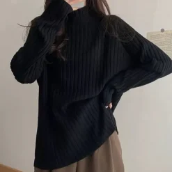 Knit Cardigans|Sweaters*Boogzel Clothing Casual Friday Turtleneck Sweater