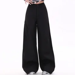 Pants & Trousers*Boogzel Clothing Casual Friday Wide-Leg Pants Black