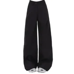 Pants & Trousers*Boogzel Clothing Casual Friday Wide-Leg Pants Black