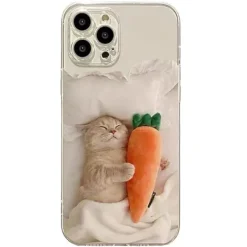 Iphone Cases*Boogzel Clothing Cat & Carrot iPhone Case