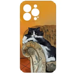 Iphone Cases*Boogzel Clothing Cat Painting Aesthetic iPhone Case Yellow