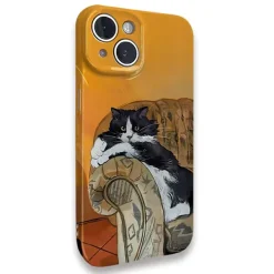 Iphone Cases*Boogzel Clothing Cat Painting Aesthetic iPhone Case Yellow
