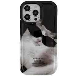 Iphone Cases*Boogzel Clothing Cat Sunglasses iPhone Case Black
