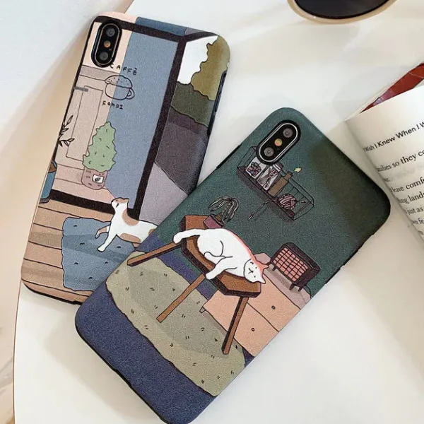 Iphone Cases*Boogzel Clothing Cat's Life IPhone Case