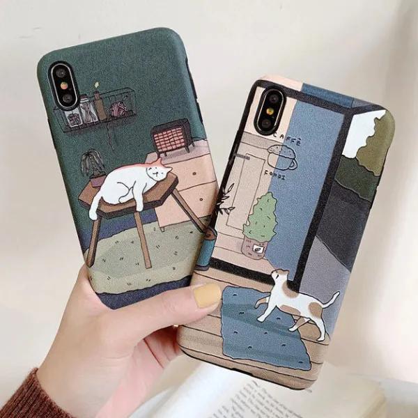 Iphone Cases*Boogzel Clothing Cat's Life IPhone Case