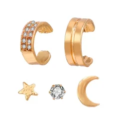 Earrings*Boogzel Clothing Celestial Aesthetic Earring Set Gold