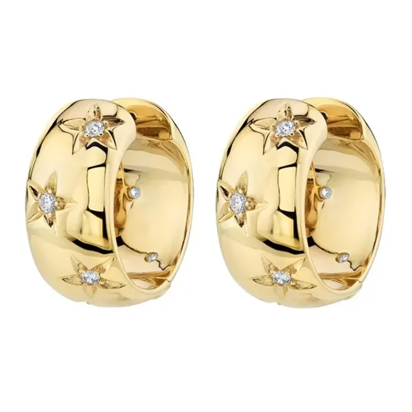 Earrings*Boogzel Clothing Celestial Magic Hoop Earrings