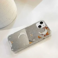 Iphone Cases*Boogzel Clothing Celestial Moon iPhone Case Clear/gold