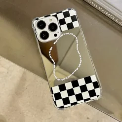 Iphone Cases*Boogzel Clothing Checkerboard Mirror iPhone Case