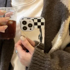 Iphone Cases*Boogzel Clothing Checkerboard Mirror iPhone Case