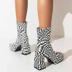 Mad|Boots / Platform Boots*Boogzel Clothing Checkered Platform Boots