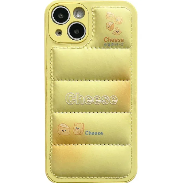 Iphone Cases*Boogzel Clothing Cheese Puffer iPhone Case Yellow