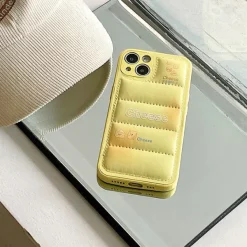 Iphone Cases*Boogzel Clothing Cheese Puffer iPhone Case Yellow