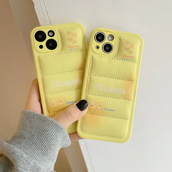 Iphone Cases*Boogzel Clothing Cheese Puffer iPhone Case Yellow