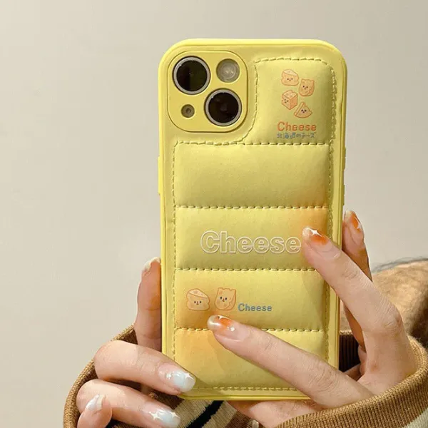 Iphone Cases*Boogzel Clothing Cheese Puffer iPhone Case Yellow