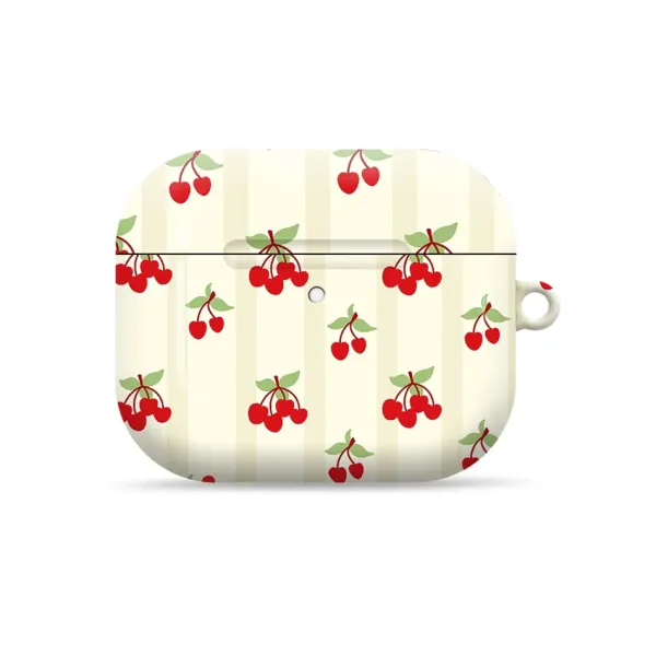 Other|Iphone Cases*Boogzel Clothing Cherries AirPods Case White/red