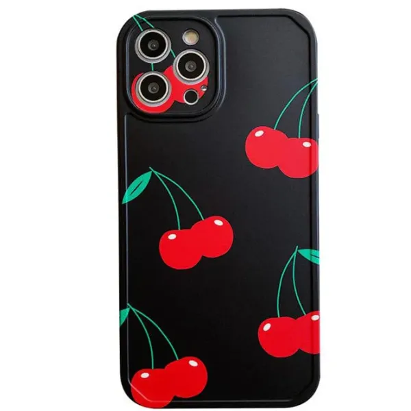 Iphone Cases*Boogzel Clothing Cherry iPhone Case Black