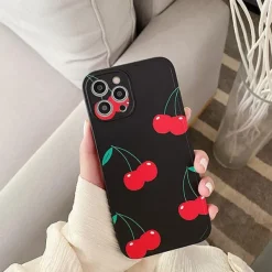 Iphone Cases*Boogzel Clothing Cherry iPhone Case Black