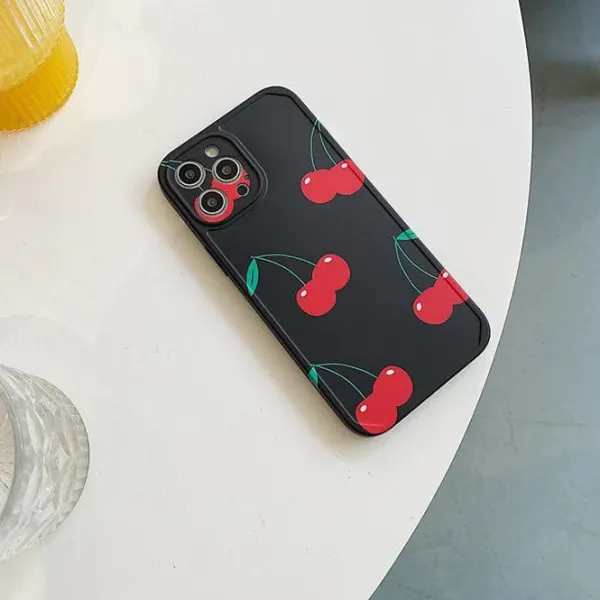 Iphone Cases*Boogzel Clothing Cherry iPhone Case Black