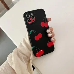 Iphone Cases*Boogzel Clothing Cherry iPhone Case Black