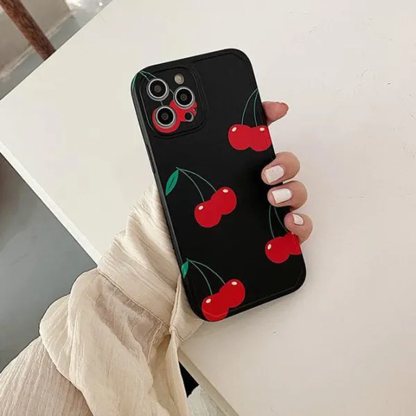 Iphone Cases*Boogzel Clothing Cherry iPhone Case Black