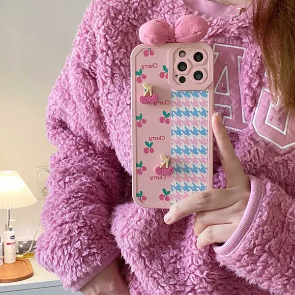 Iphone Cases*Boogzel Clothing Cherry Bow iPhone Case