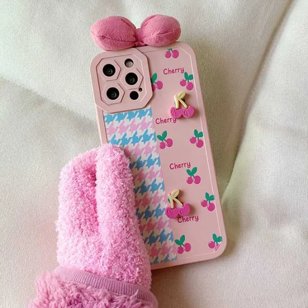 Iphone Cases*Boogzel Clothing Cherry Bow iPhone Case