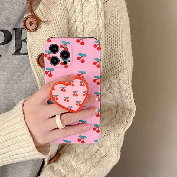 Iphone Cases*Boogzel Clothing Cherry iPhone Case Pink
