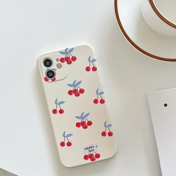Iphone Cases*Boogzel Clothing Cherry Print iPhone Case