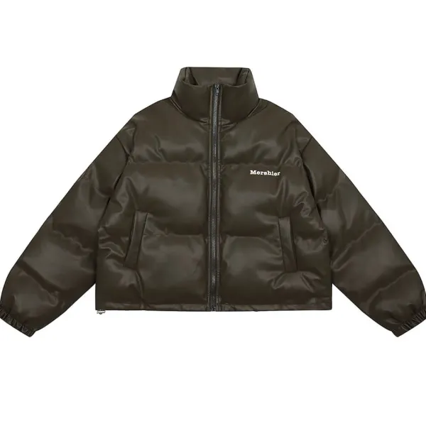 Coats & Jackets*Boogzel Clothing Chocolate Puffer Jacket Brown