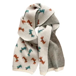 Other*Boogzel Clothing Christmas Knitted Scarf