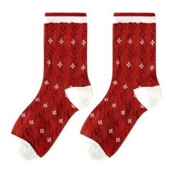 Socks*Boogzel Clothing Christmas Red Socks