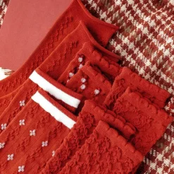 Socks*Boogzel Clothing Christmas Red Socks
