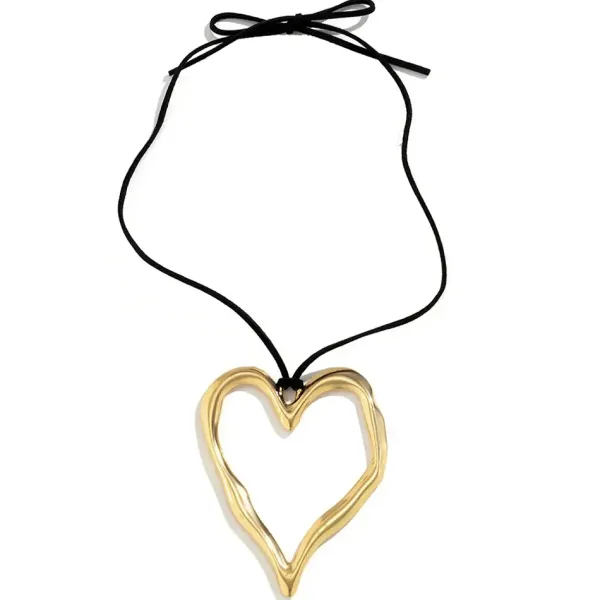Necklaces & Chokers*Boogzel Clothing Chunky Heart Necklace