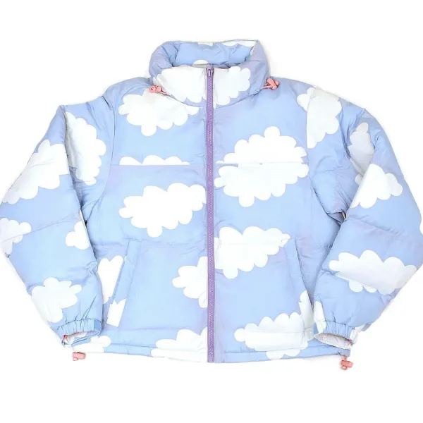 Coats & Jackets*Boogzel Clothing Cloud Padded Jacket Blue