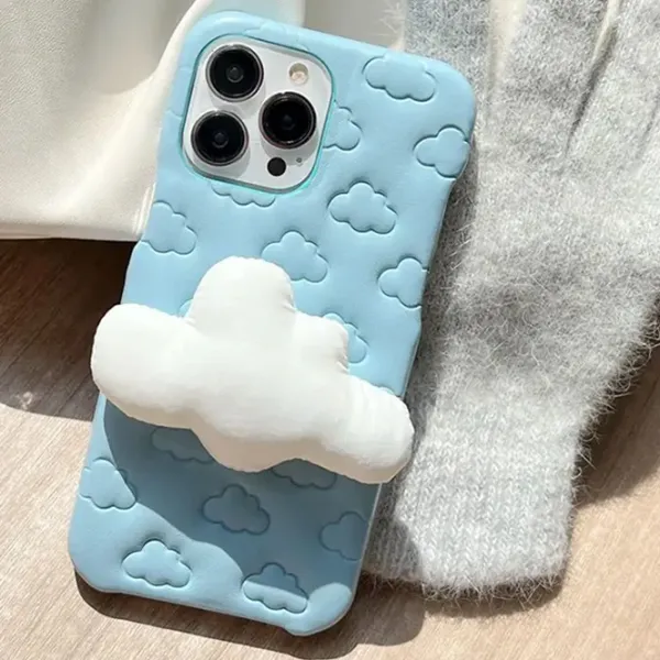 Iphone Cases*Boogzel Clothing Cloud Puffer IPhone Case Blue