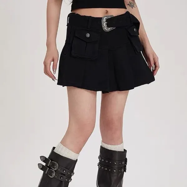 Skirts*Boogzel Clothing Coastal Cowgirl Cargo Skirt