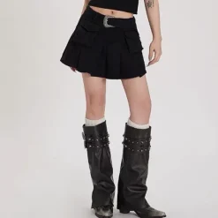 Skirts*Boogzel Clothing Coastal Cowgirl Cargo Skirt