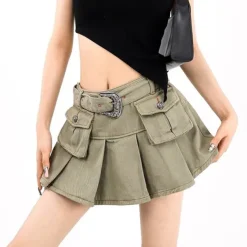 Skirts*Boogzel Clothing Coastal Cowgirl Cargo Skirt