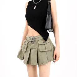 Skirts*Boogzel Clothing Coastal Cowgirl Cargo Skirt