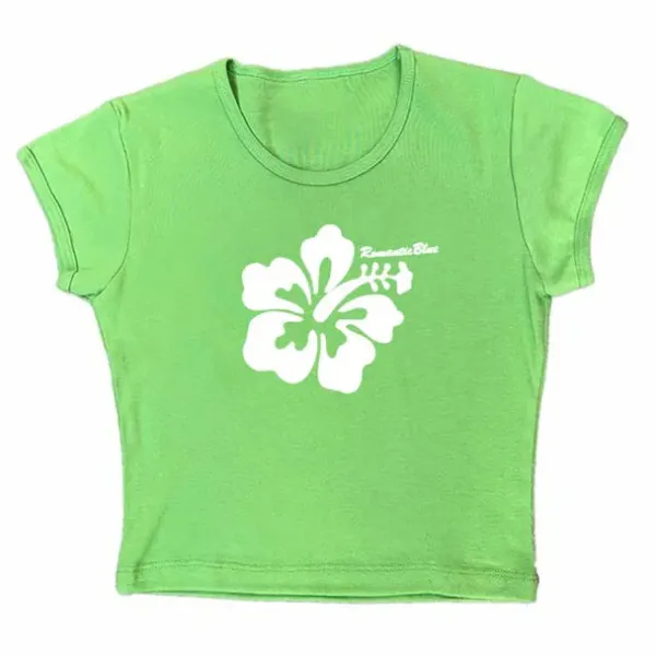 Y2K Tops|Aesthetic T-Shirts & Graphic Tees*Boogzel Clothing Coconut Girl Aesthetic Baby Tee