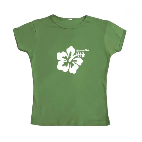 Y2K Tops|Aesthetic T-Shirts & Graphic Tees*Boogzel Clothing Coconut Girl Aesthetic Baby Tee