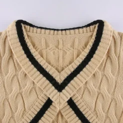 Sweaters|Crop Tops*Boogzel Clothing Coffee Cream Cropped Sweater Brown