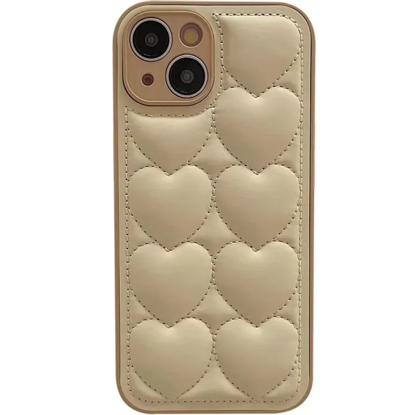 Iphone Cases*Boogzel Clothing Coffee Cream Heart iPhone Case Beige