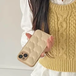 Iphone Cases*Boogzel Clothing Coffee Cream Heart iPhone Case Beige