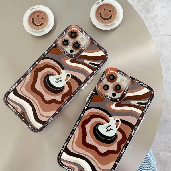 Iphone Cases*Boogzel Clothing Coffee Lover iPhone Case Brown