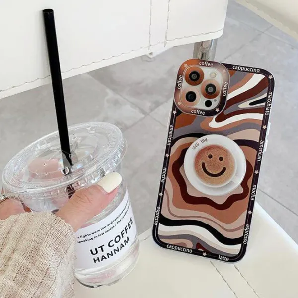 Iphone Cases*Boogzel Clothing Coffee Lover iPhone Case Brown