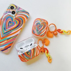 Iphone Cases*Boogzel Clothing Colorful Heart iPhone Case Multi