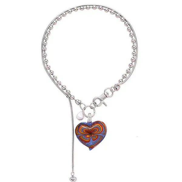 Necklaces & Chokers*Boogzel Clothing Colorful Heart Necklace