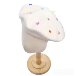 Hats*Boogzel Clothing Colorful Rhinestone Beret Hat